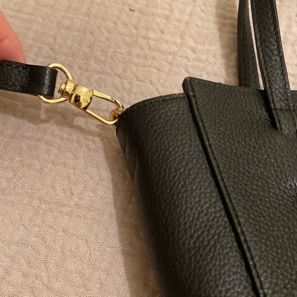 LINJER THE LANA BLACK LEATHER BAG . EUC - Picture 11 of 15